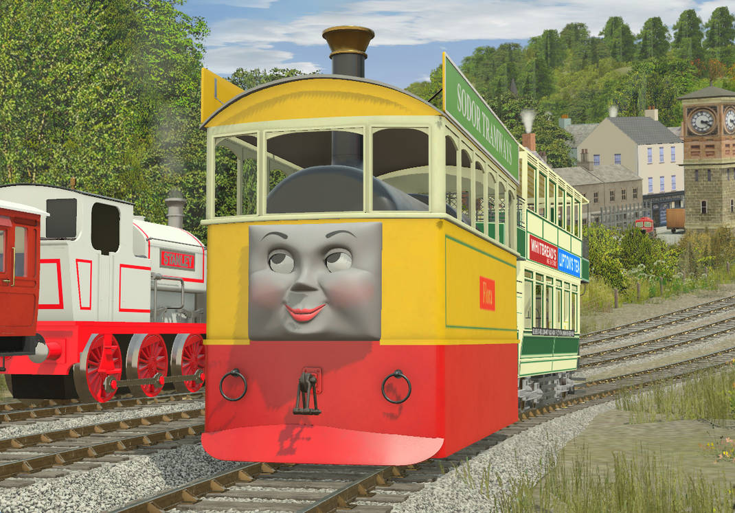 The Sunny Steam Tram by BrendamBranch on DeviantArt