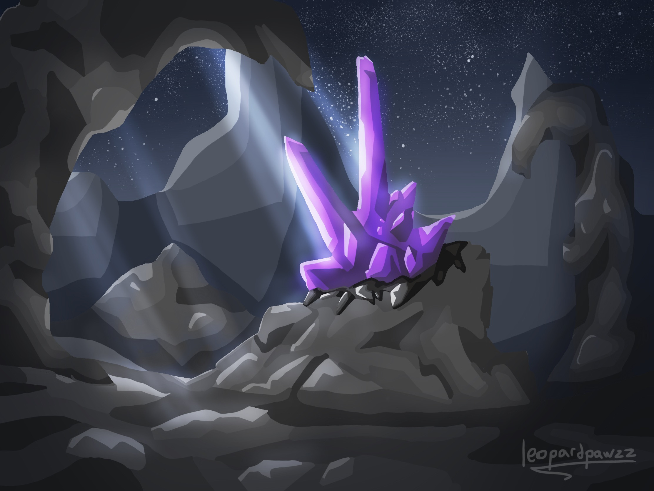 Crystal Background