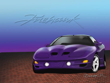 2002 Pontiac FireHawk, final in purple