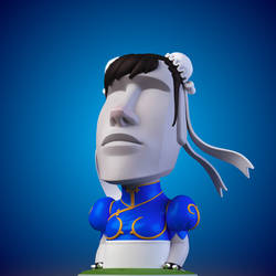 Moai Chun-Li