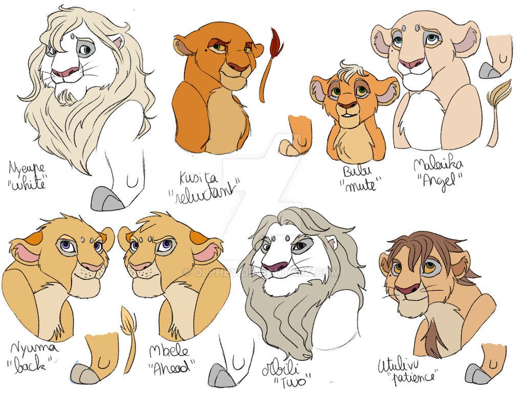 Snowlets Names Bunch of characters 1/8 - Snowlanders by Olphey on DeviantArt