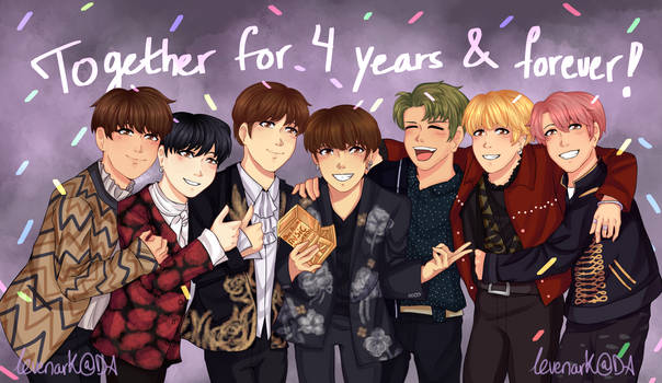 4 YEARS WITH BTS!