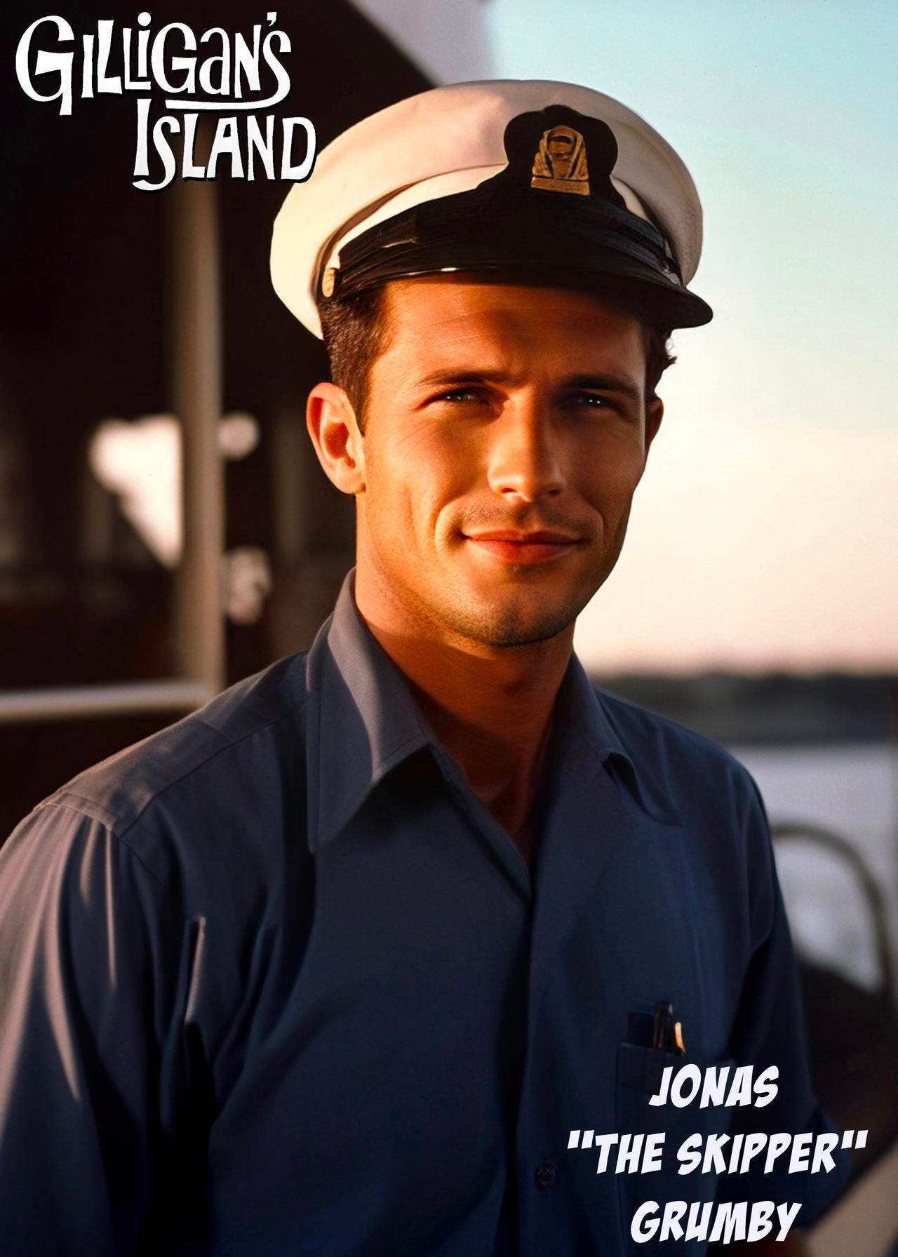 New Gilligan's Island - The Skipper by Transmographer on DeviantArt