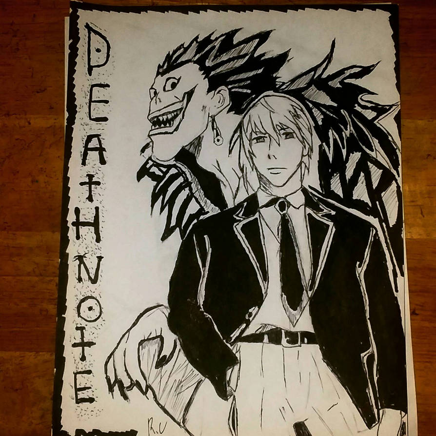 Deviantart Mr Note death note by notrodolfo8165 on DeviantArt