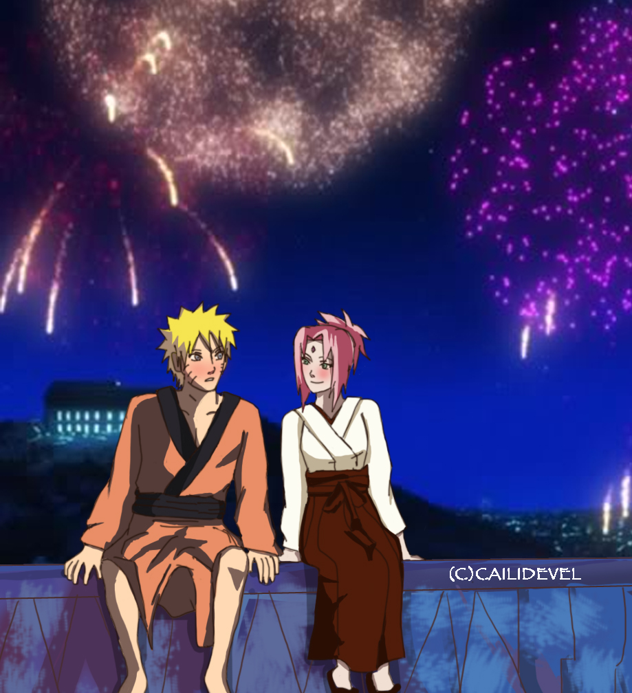 Narusaku- Happy New Year Naruto....