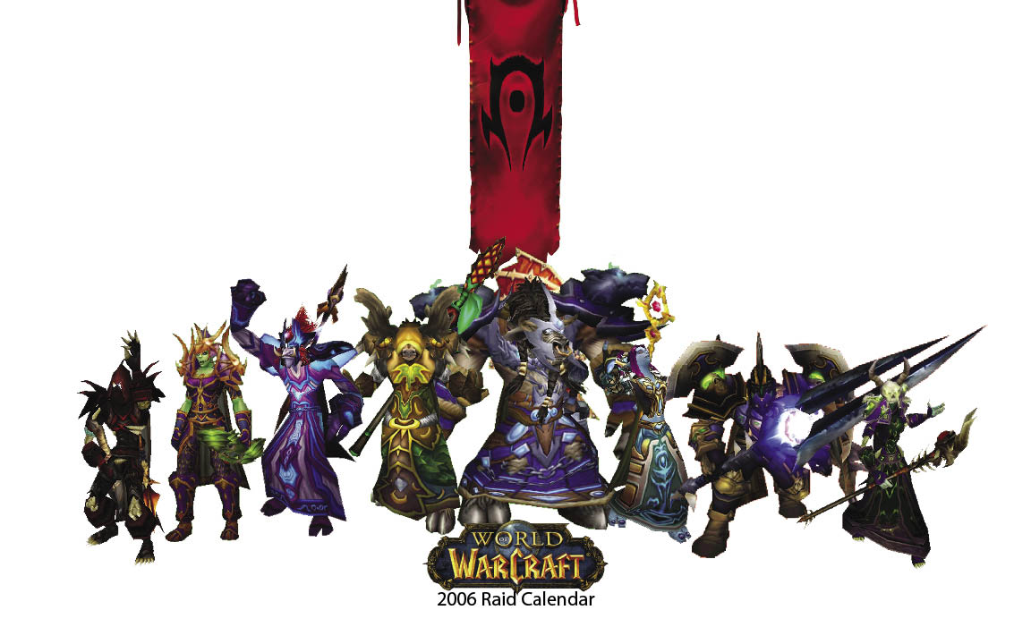 World of Warcraft Calendar by alostrael444 on DeviantArt