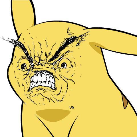 P-P-Pikachu RAGE by qsceszxdwa on DeviantArt