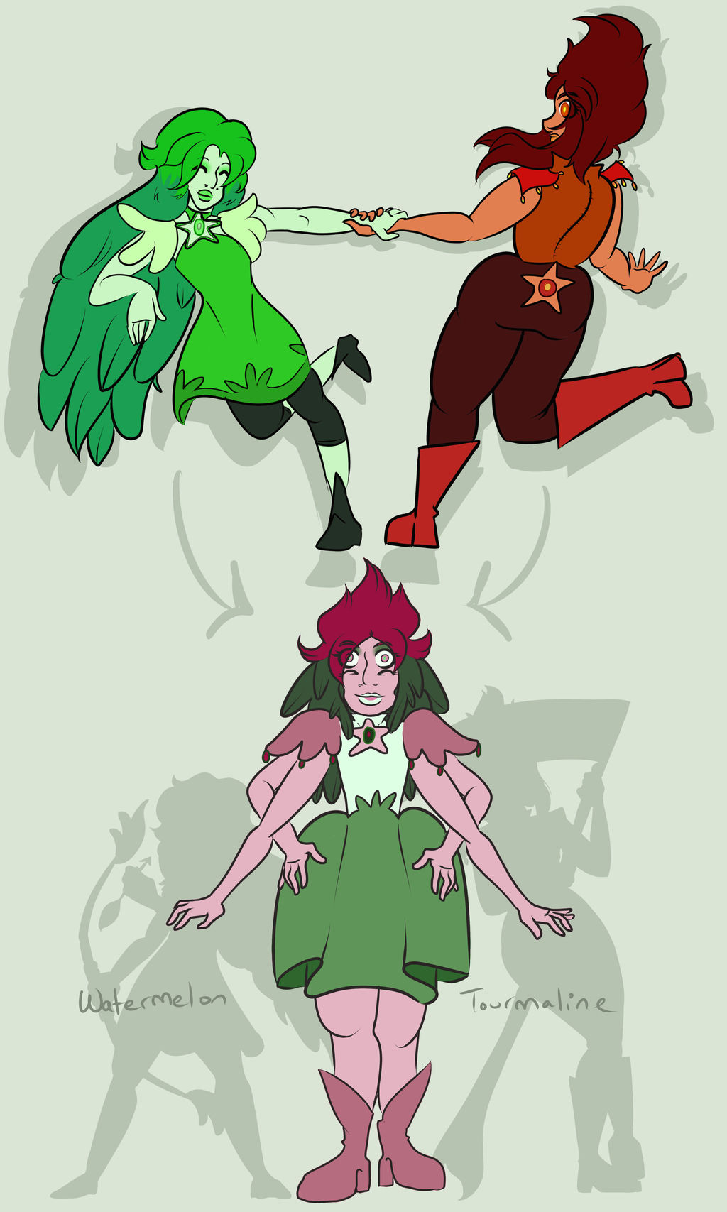 SU: Fusion Watermelon Tourmaline by drazzi