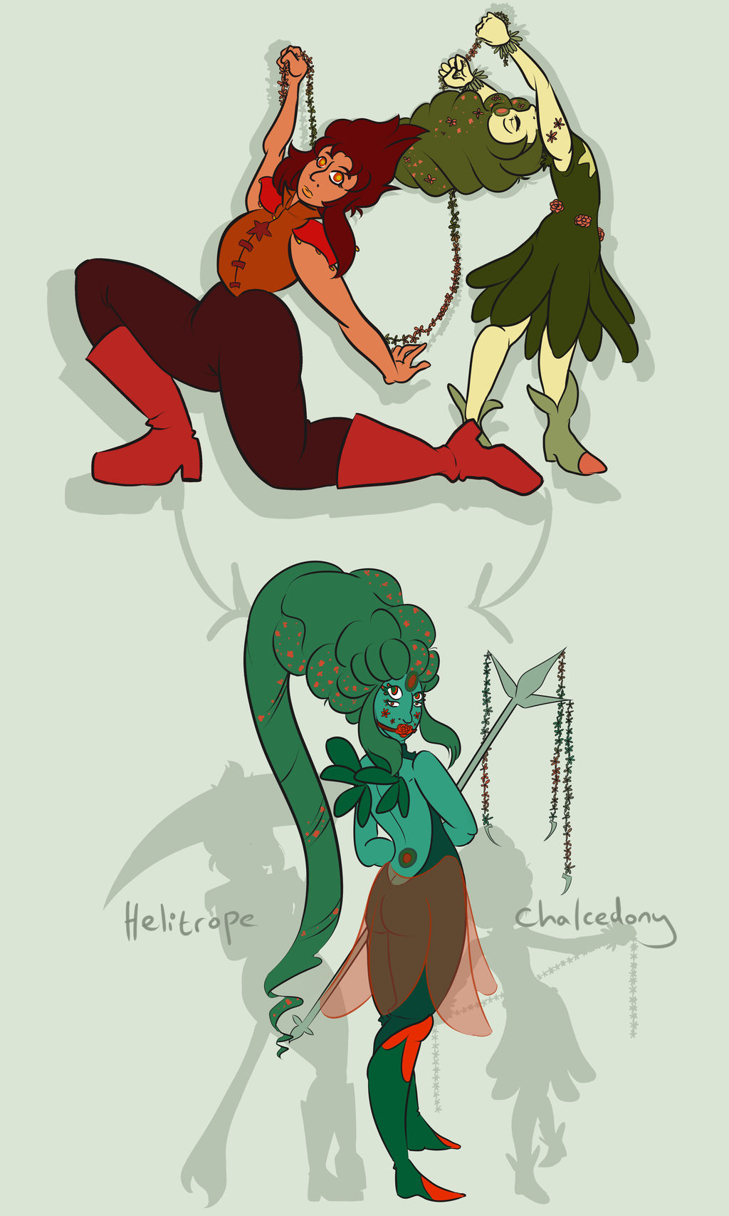 SU: Fusion Heliotrope Chalcedony by drazzi