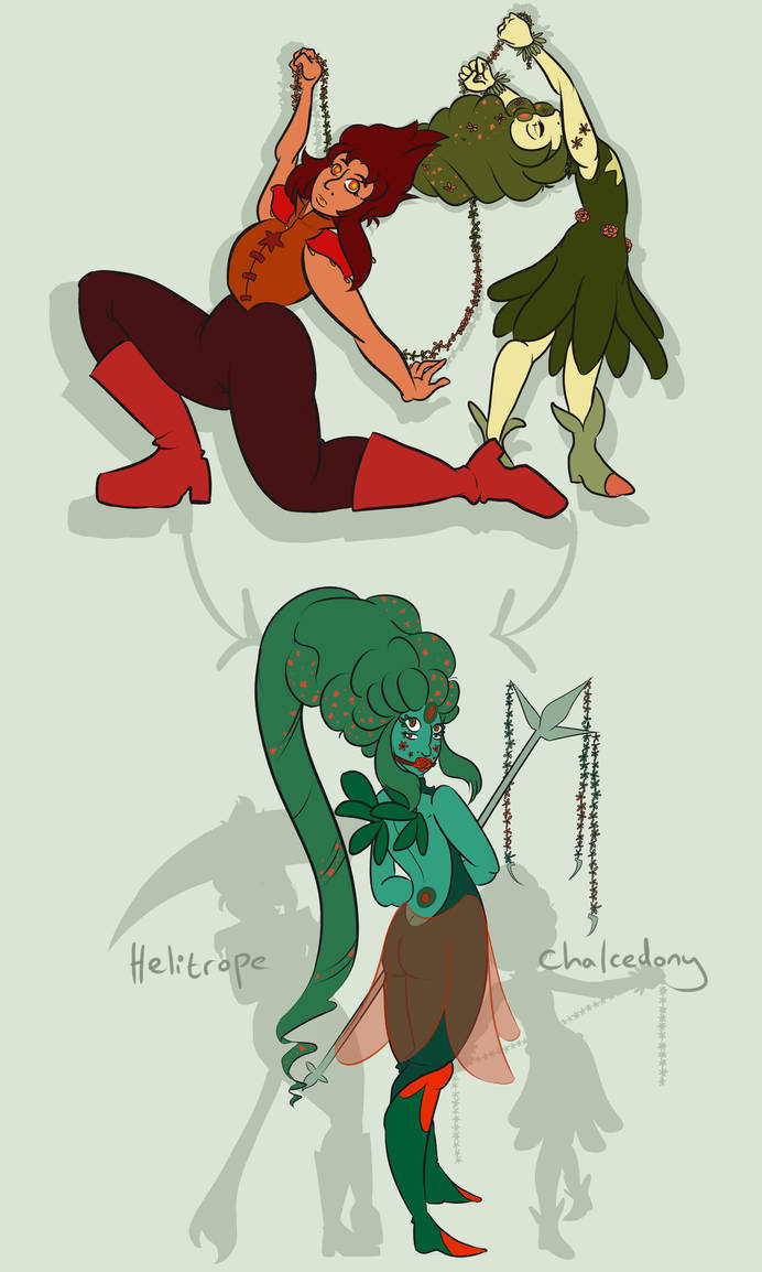 SU: Fusion Heliotrope Chalcedony by drazzi