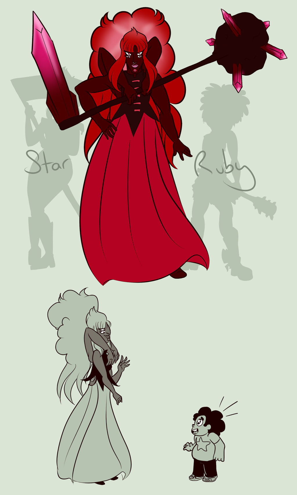 SU: Fusion Star Ruby by drazzi