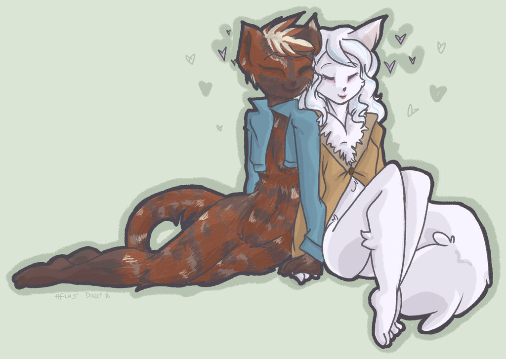 Collab: Catbians by drazzi