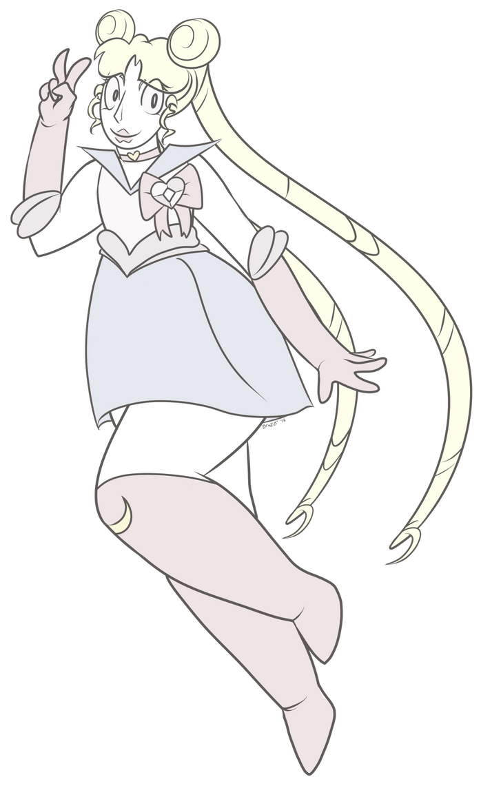 FA:: Sailor Gems - Sailor Crystal Quartz by drazzi