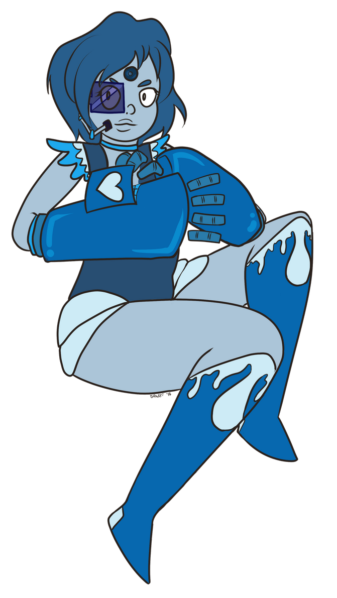 FA:: Sailor Gems - Sailor Blue Apatite by drazzi