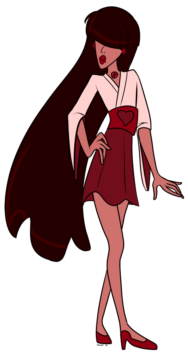 FA:: Sailor Gems - Sailor Ruby by drazzi