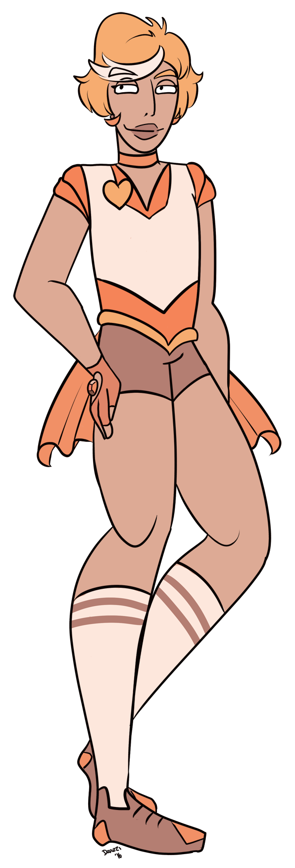 FA:: Sailor Gems - Sailor Morganite by drazzi