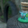 Bulbasaur in a bottle!