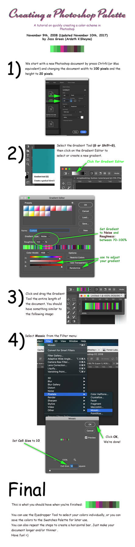 Color Palette Tutorial by ArdathkSheyna