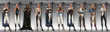 Wardrobe of the Lady of Shadows