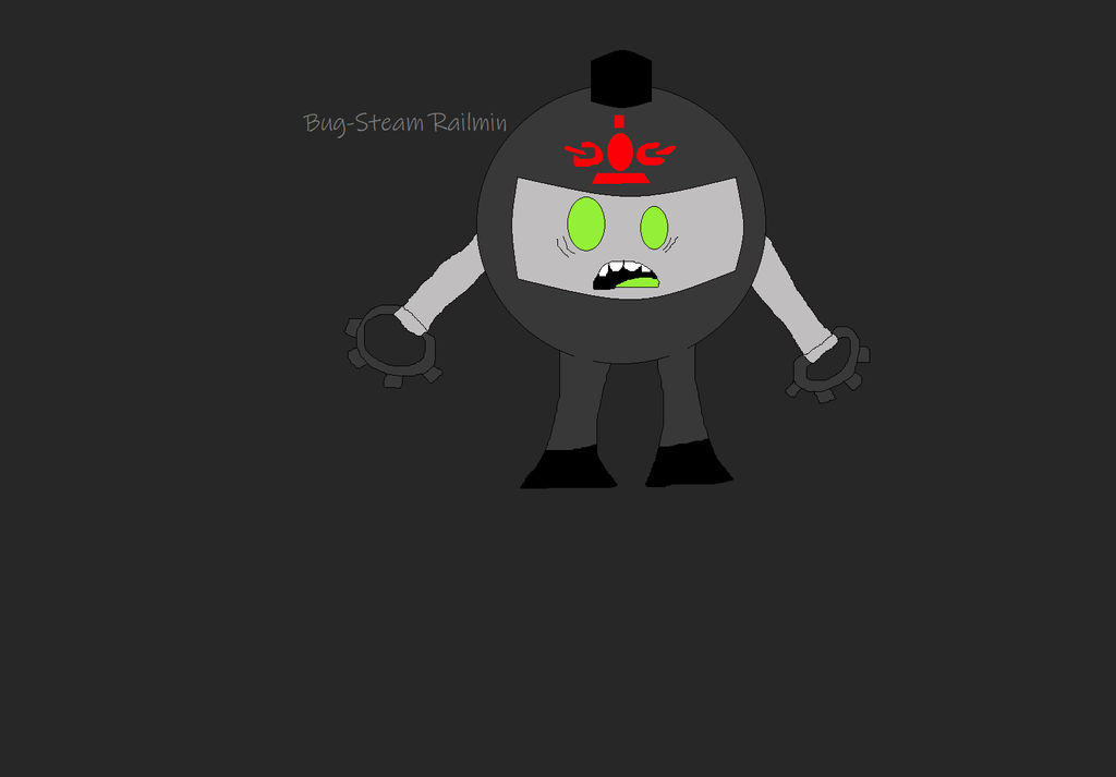 Railmin Deviantart Bug-Steam Railmin by DarkFairy1999 on DeviantArt