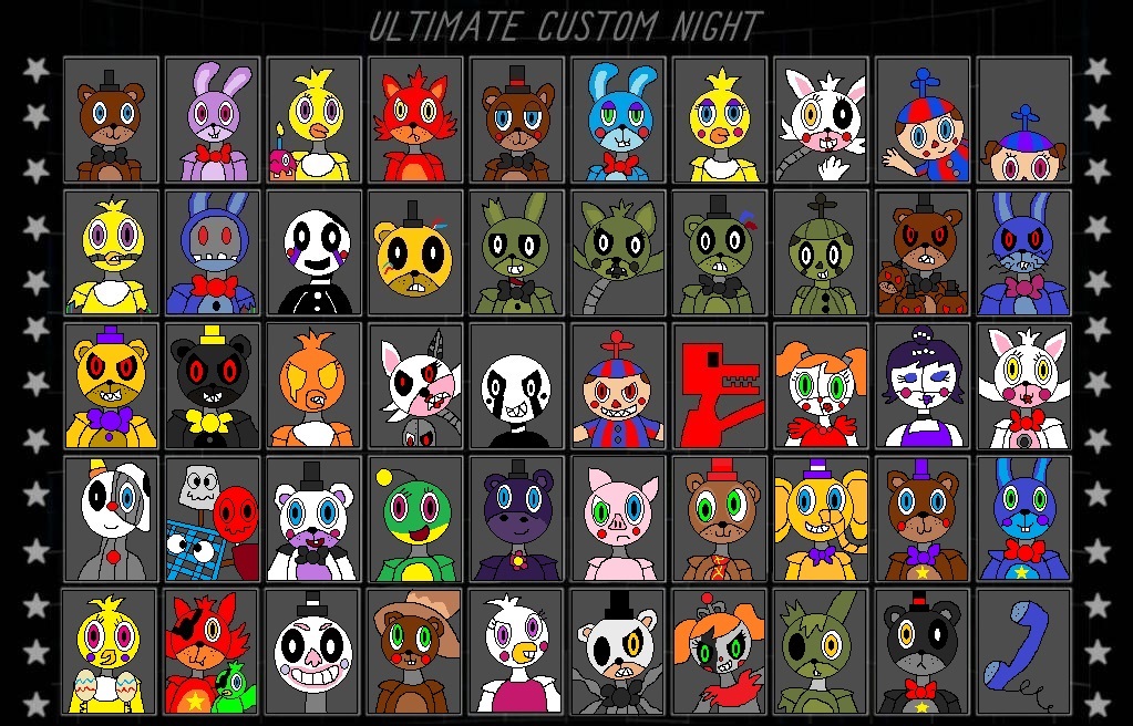 Ultimate Custom Night  My style by AngoDrag0n on DeviantArt