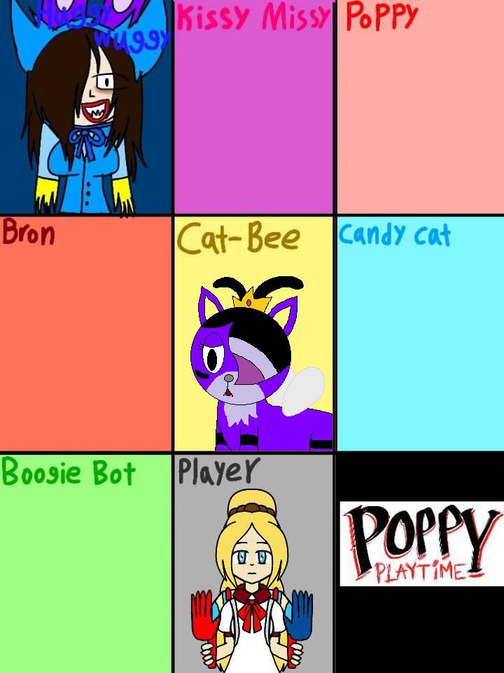 Poppy Playtime Character Collage by DarkFairy1999 on DeviantArt