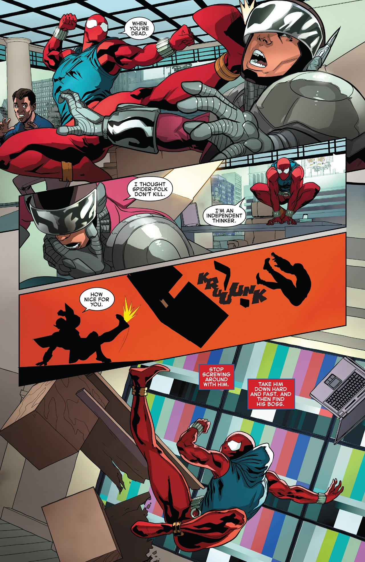 Marvel Fights Marvel Comics Fight Scene Pt. 35 by Racer5678 on DeviantArt