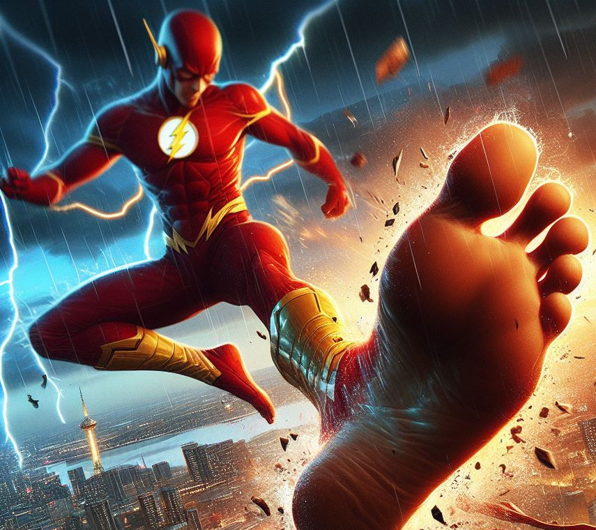 the flash kick by Racer5678 on DeviantArt
