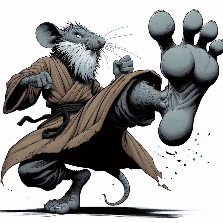 Master Splinter Kick by Racer5678 on DeviantArt