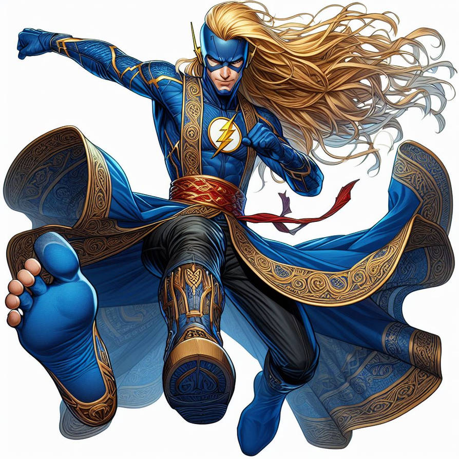 The Flash kick by Racer5678 on DeviantArt