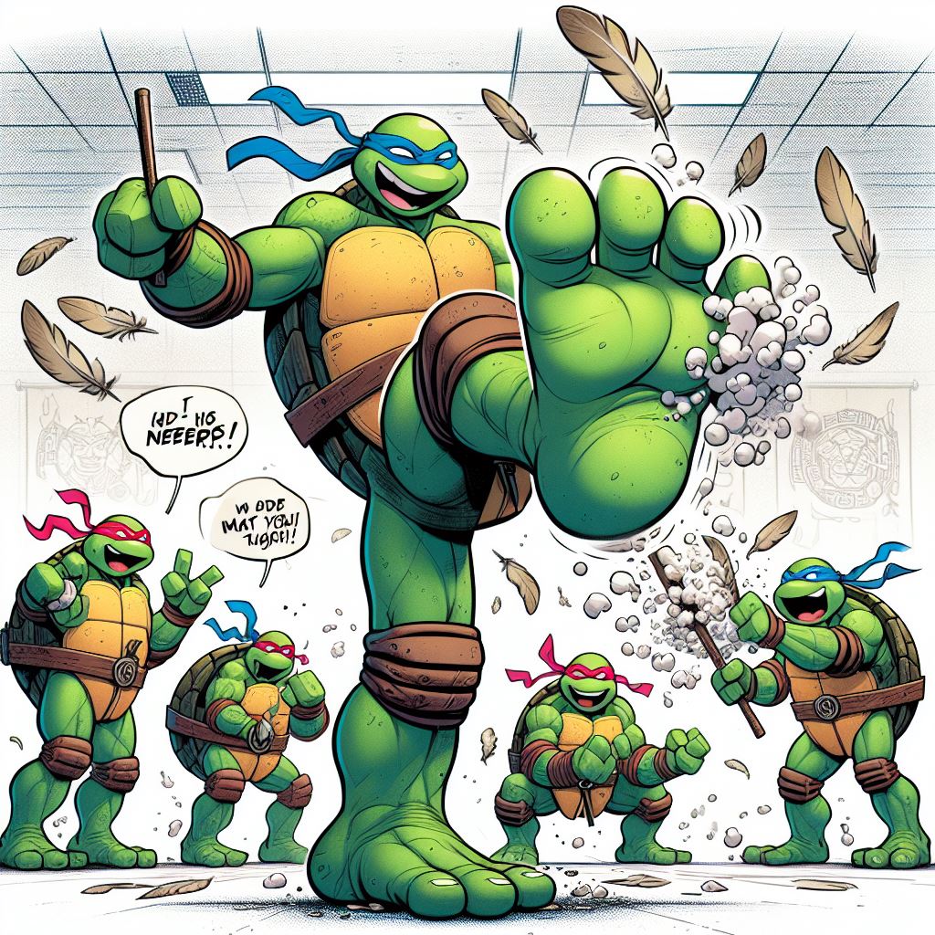 TMNT Tickles by Racer5678 on DeviantArt