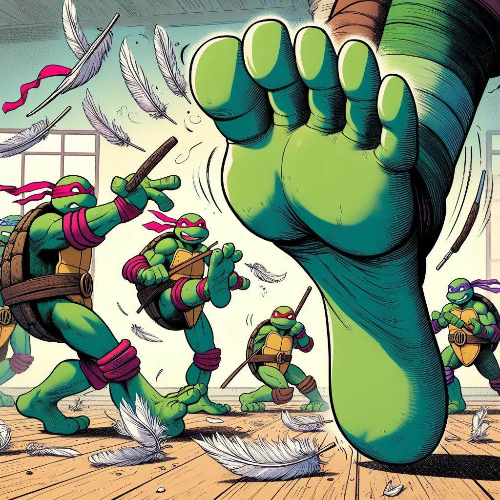 TMNT Tickles by Racer5678 on DeviantArt