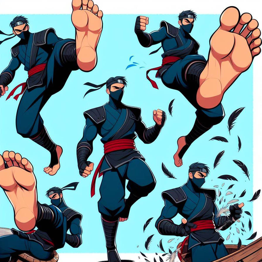 Ninja Tickles by Racer5678 on DeviantArt