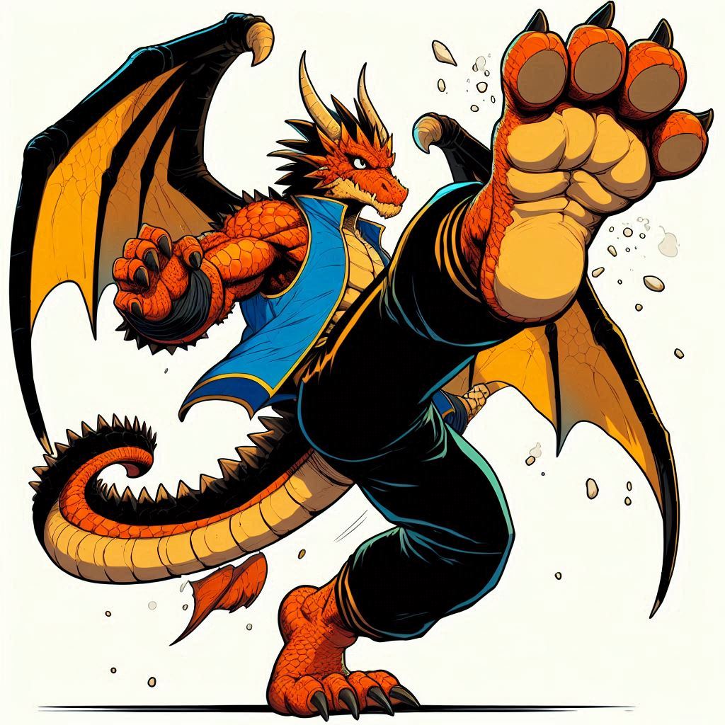 Dragon Kick by Racer5678 on DeviantArt