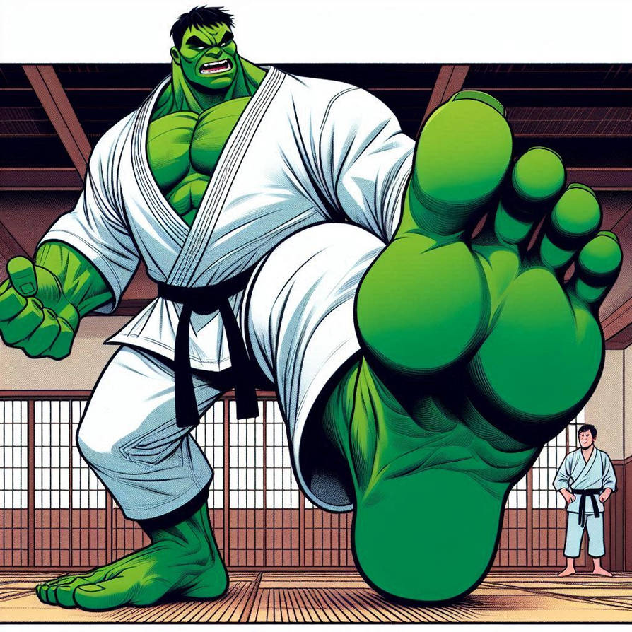 Hal Kick Hulk Kick by Racer5678 on DeviantArt