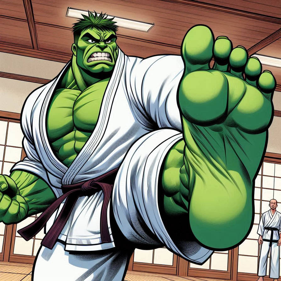 Hal Kick Hulk Kick by Racer5678 on DeviantArt