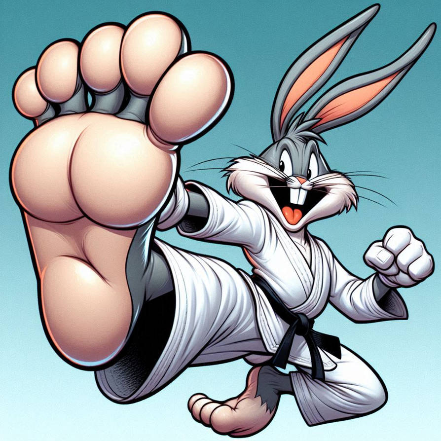 Blonde Rabbit Kick Bugs Bunny Kick by Racer5678 on DeviantArt