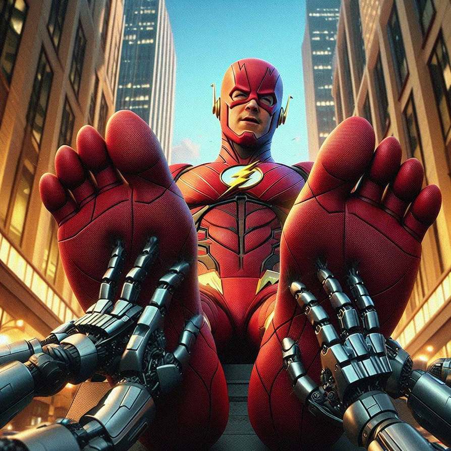 The Flash Tickles by Racer5678 on DeviantArt