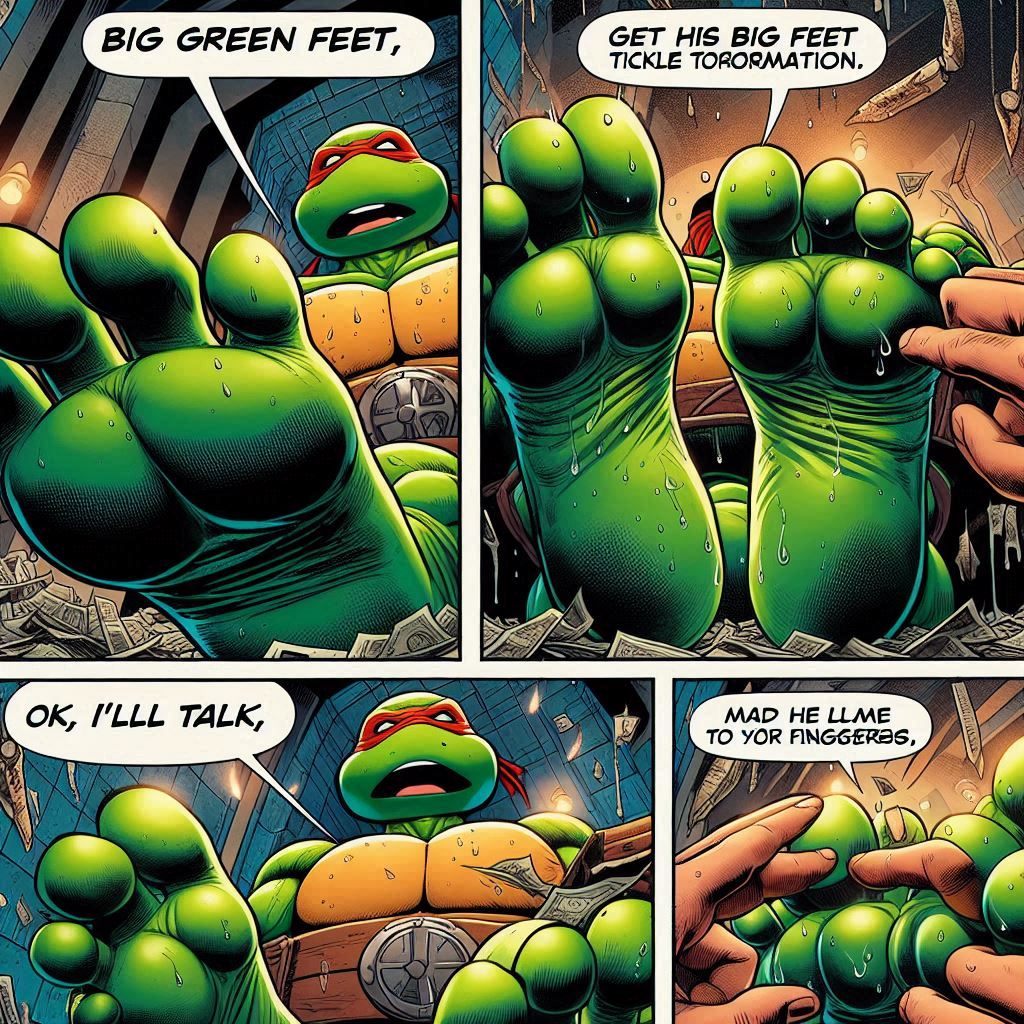 TMNT Tickles by Racer5678 on DeviantArt
