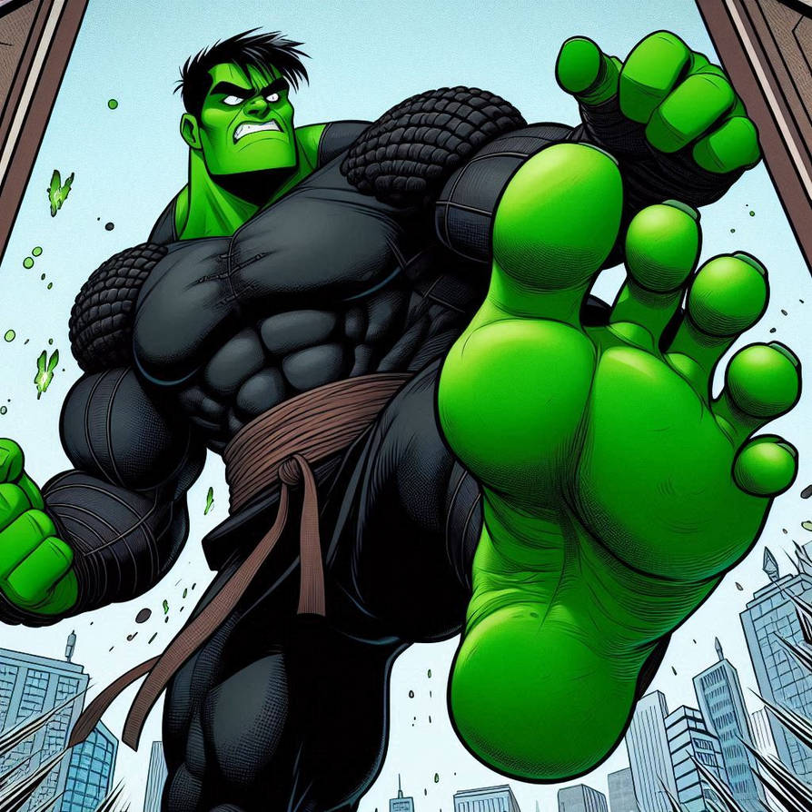 Hal Kick Hulk Kick by Racer5678 on DeviantArt