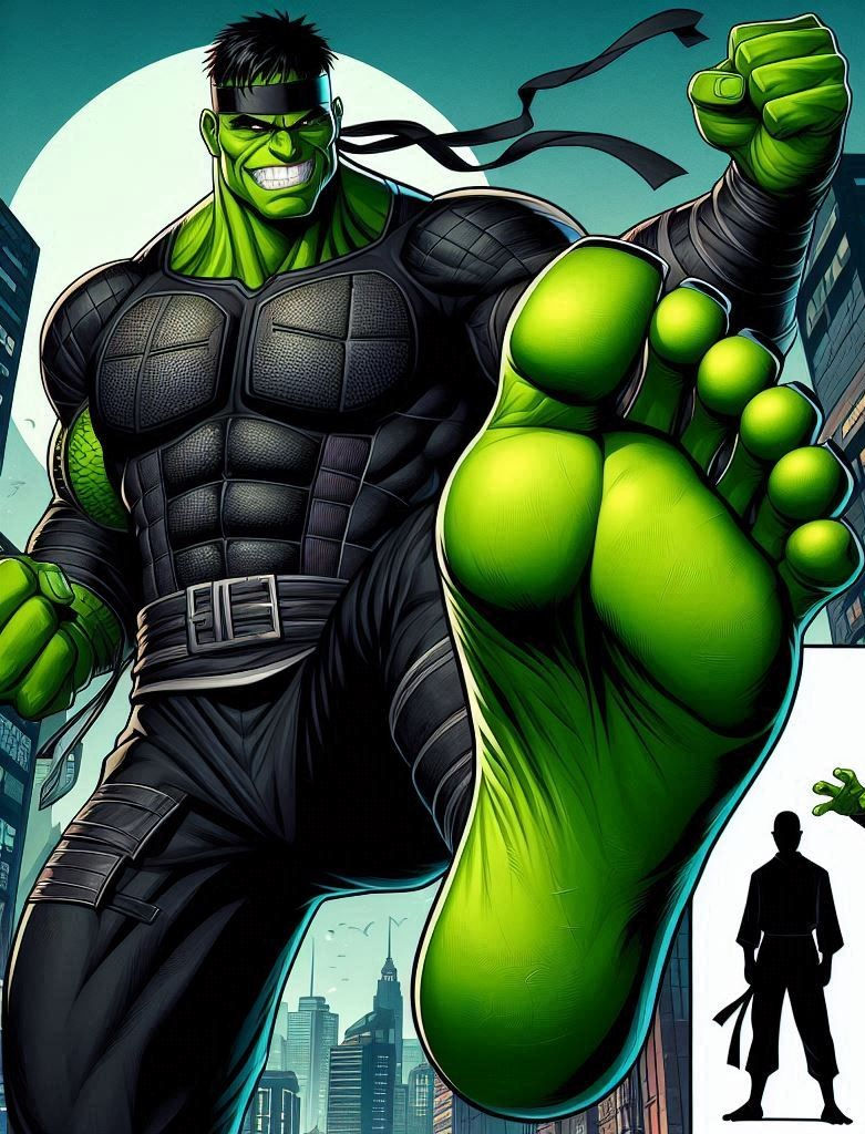 Hal Kick Hulk Kick by Racer5678 on DeviantArt