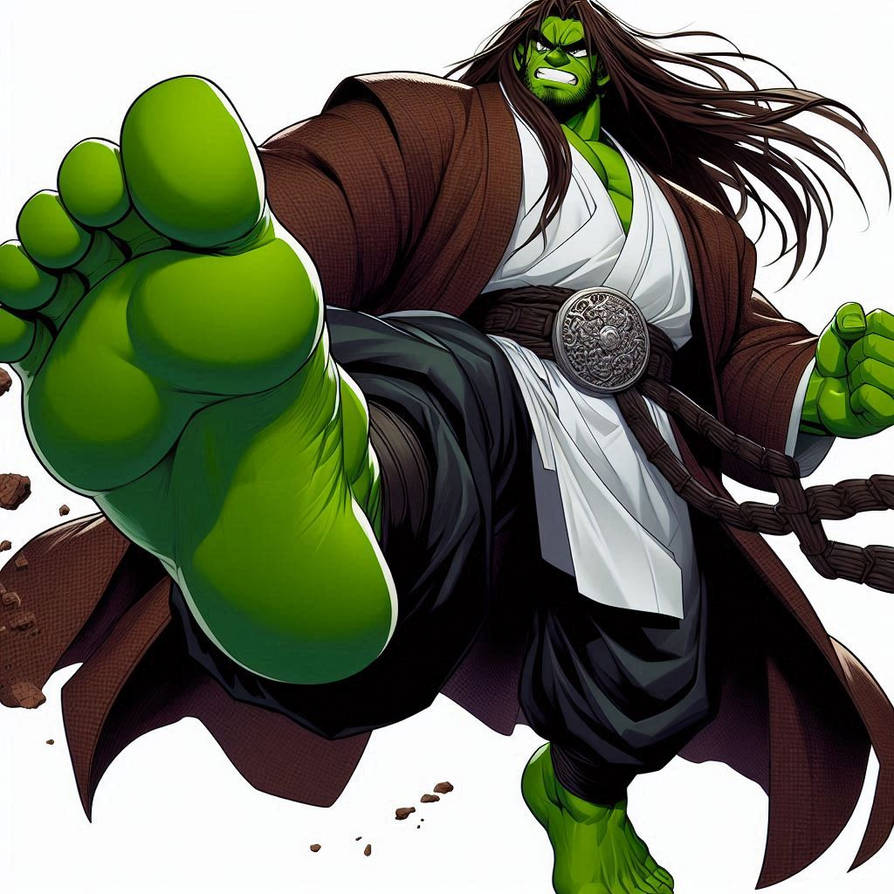 Hal Kick Hulk Kick by Racer5678 on DeviantArt