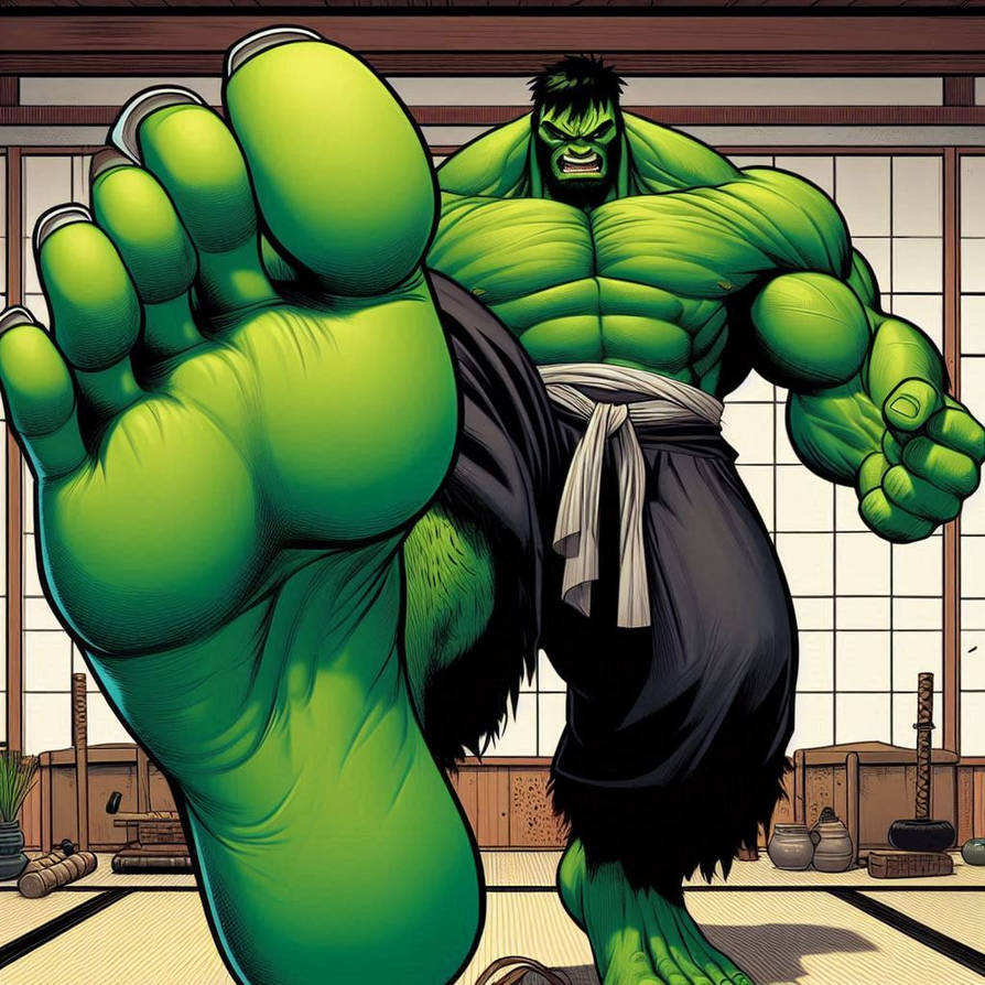 Hal Kick Hulk Kick by Racer5678 on DeviantArt