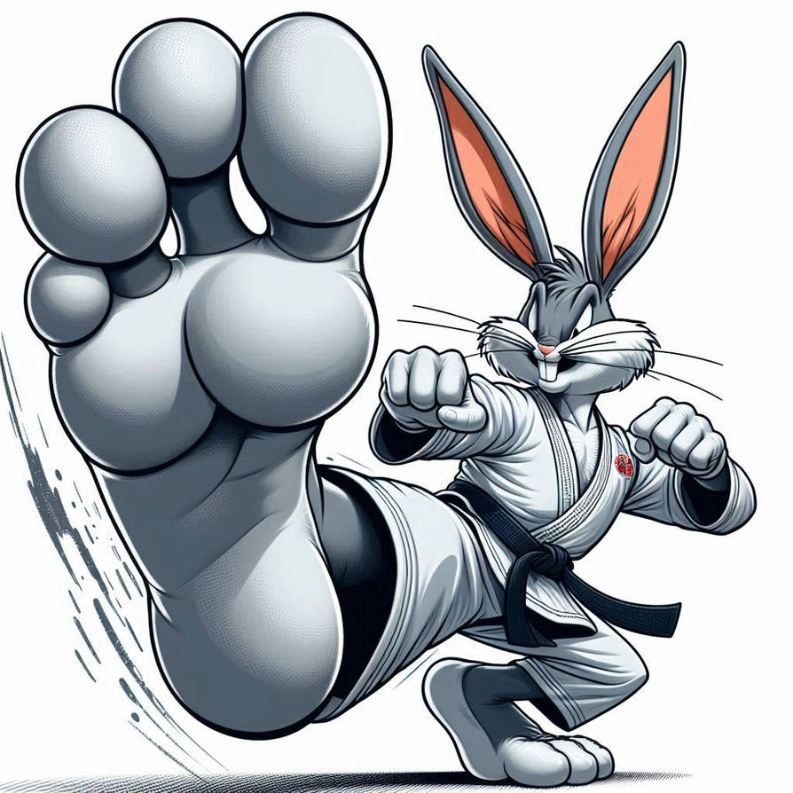 Bugs Bunny Kick by Racer5678 on DeviantArt