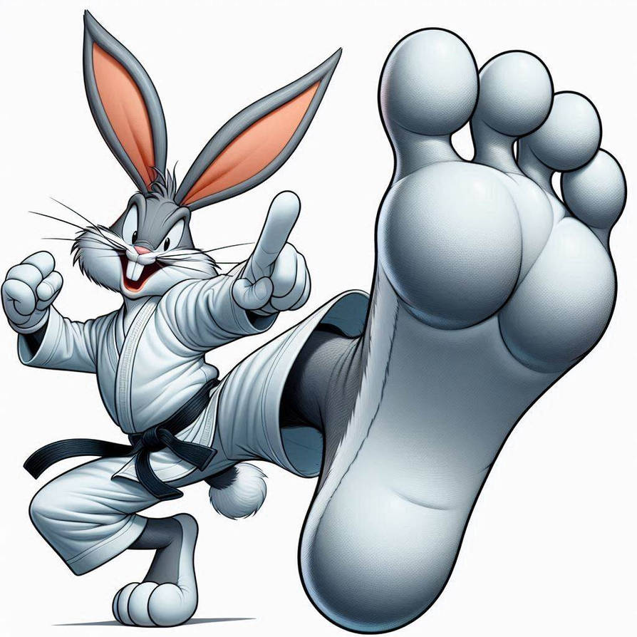 Bugs Bunny Kick by Racer5678 on DeviantArt