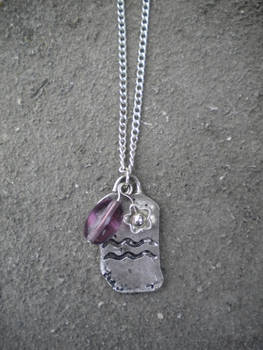 Aquarius Tag Pendant