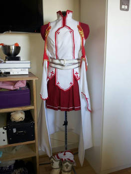 Asuna (knight of the blood) cosplay WIP