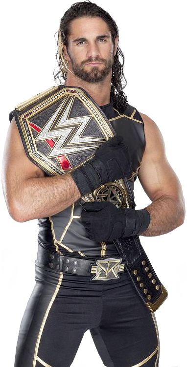 The US Champion and WWE World Heavyweight Champion Seth Rollins