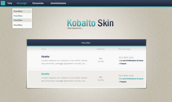 Kobalto Skin