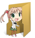 Emi Ibarazaki Desktop Folder Icon